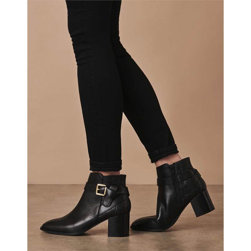 Crew Clothing Womens Croc Ankle Boots-3